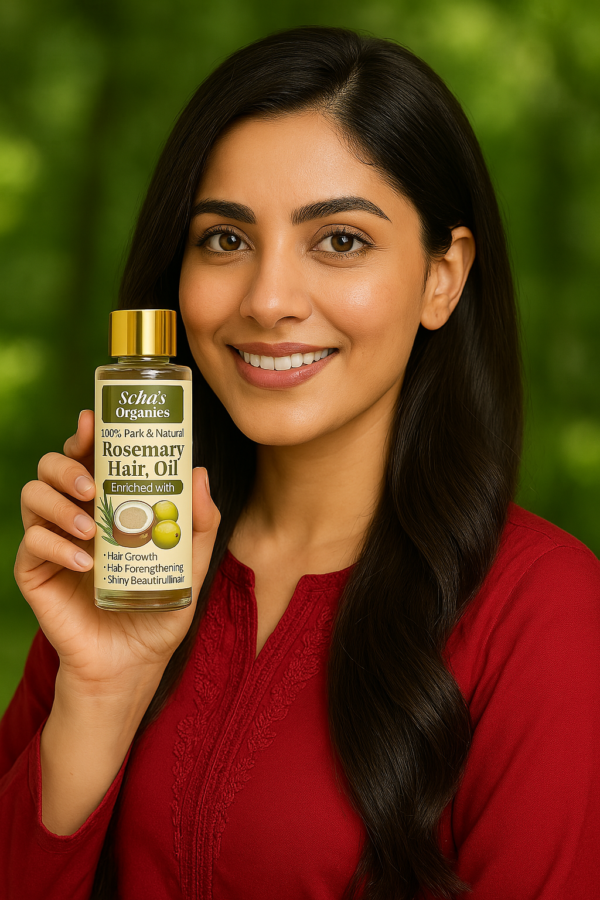 Soha's Organics Herbal Infused Rosemary Hair Oil Enriched with Amla & Coconut Oil